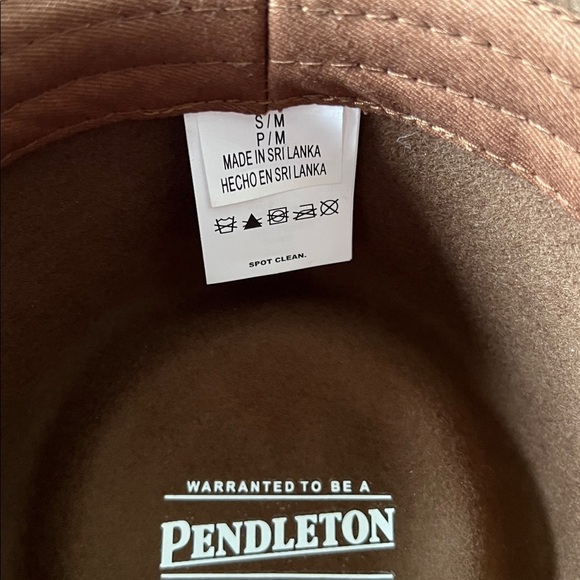 Pendleton Women’s Cassandra Whiskey Brown Wool Felt Hat Fedora S/M NWTs main image 3